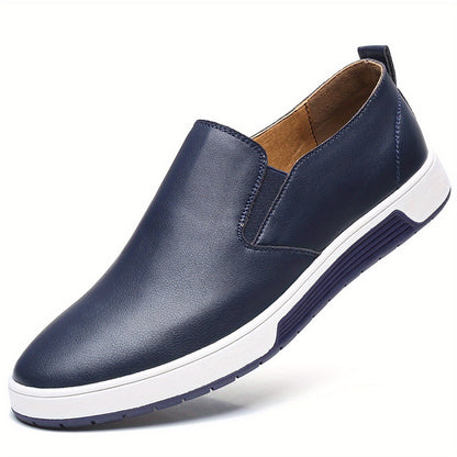 Herren Slip-On Freizeitschuhe – Elegante Bequeme Business Loafer für Alltag und Büro