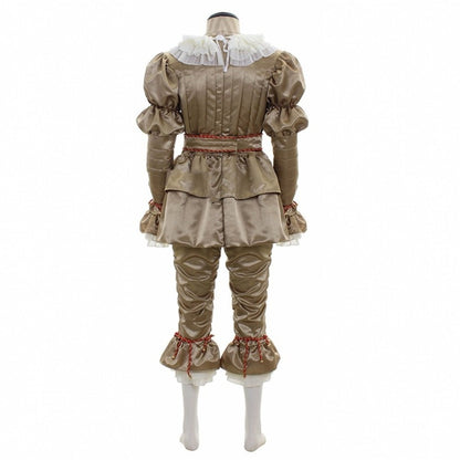 Premium Horror-Kostüm im klassischen Clown-Design für Fasching & Halloween