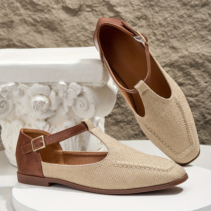 Damen T-Steg Ballerinas für Alltag und elegante Anlässe – Modische Flats für vielseitige Outfits