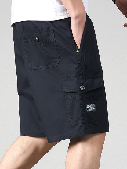 Herren Cargo-Shorts im Freizeitstil mit praktischen Taschen – Ideal für Alltag & Outdoor