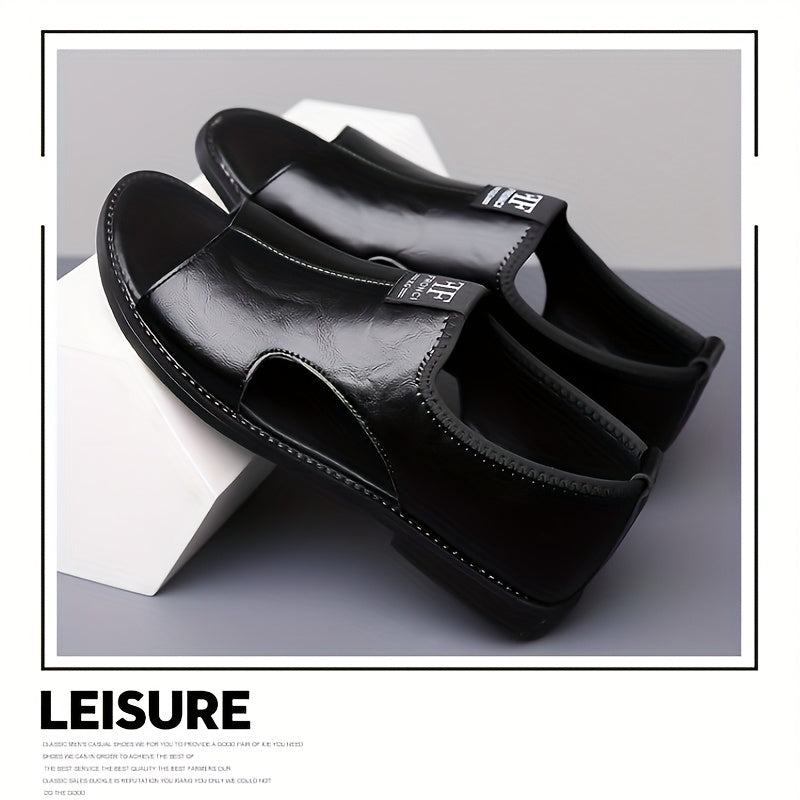 Herren Business-Sandale Offene Loafer Eleganter Freizeitstil