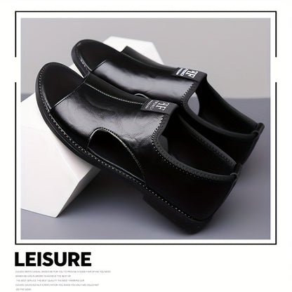 Herren Business-Sandale Offene Loafer Eleganter Freizeitstil