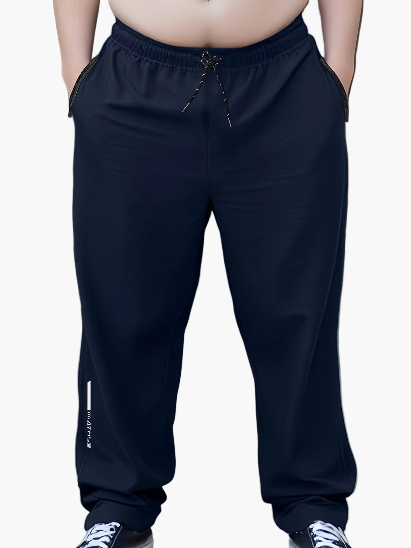 Herren Jogginghose mit Kordelzug – Bequeme Freizeithose für Alltag und Sport – Große Größen