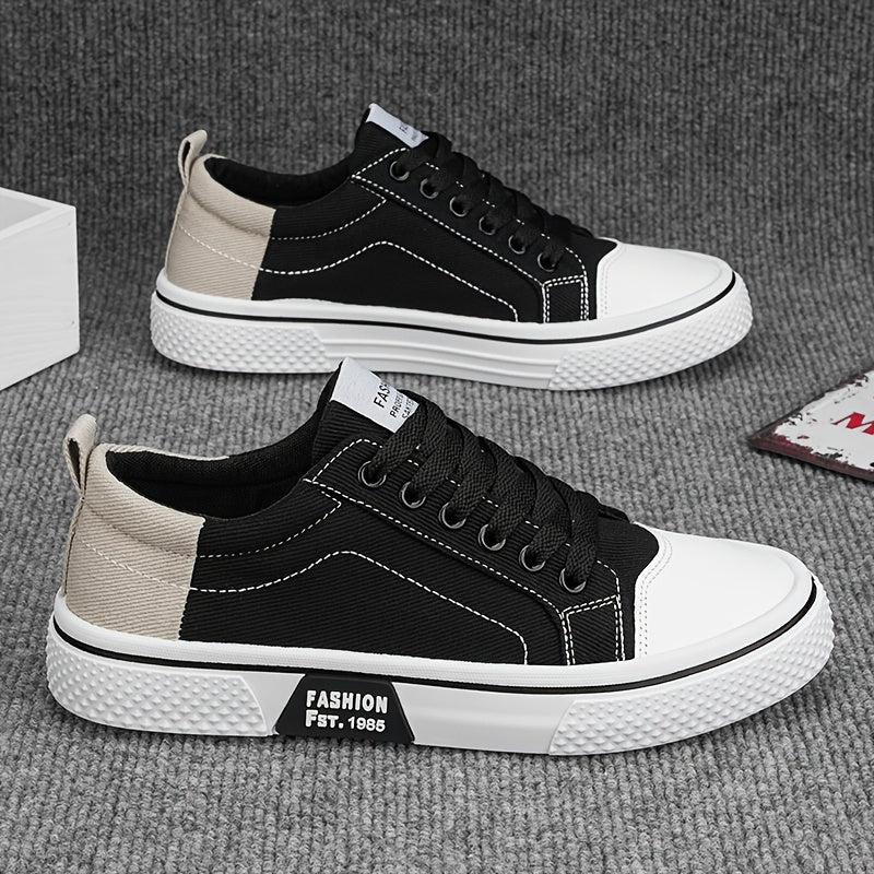 Herren Low-Top Sneaker im Vintage-Stil für Alltag und Freizeit