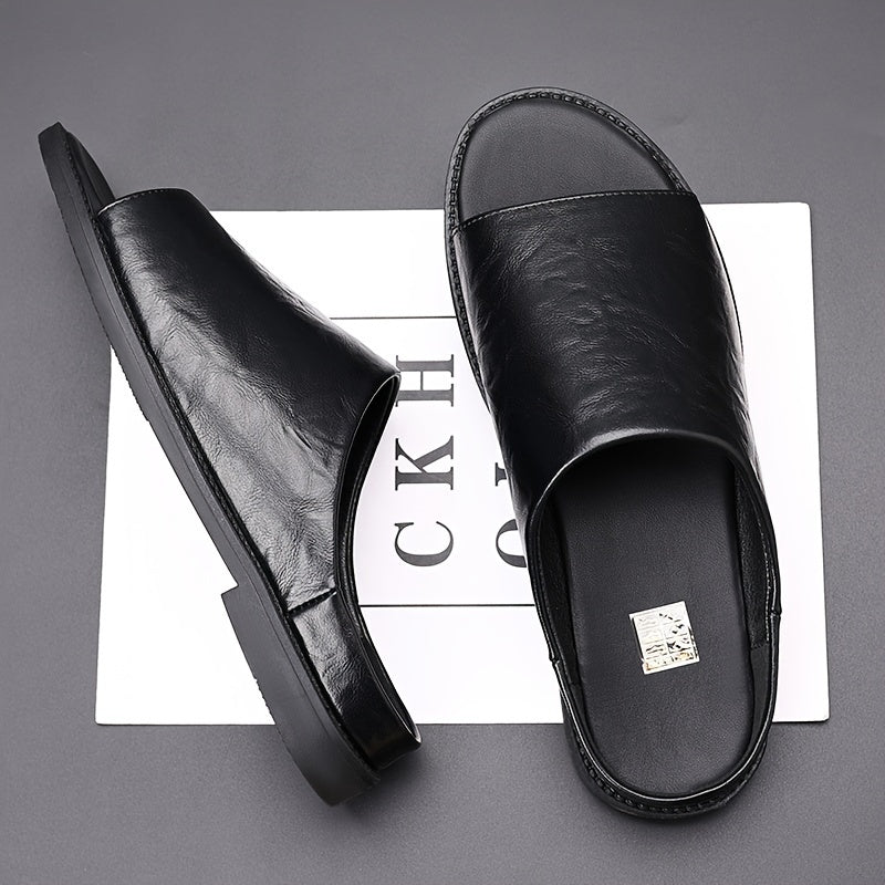 Herren Slide Sandalen – Elegante Slip-On Pantoletten für Freizeit und Alltag
