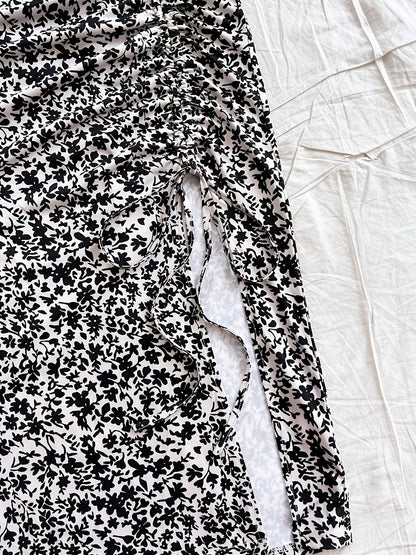 Damen Sommer-Set mit Crop Top und Blumenrock – Perfekt für Urlaub & Freizeit