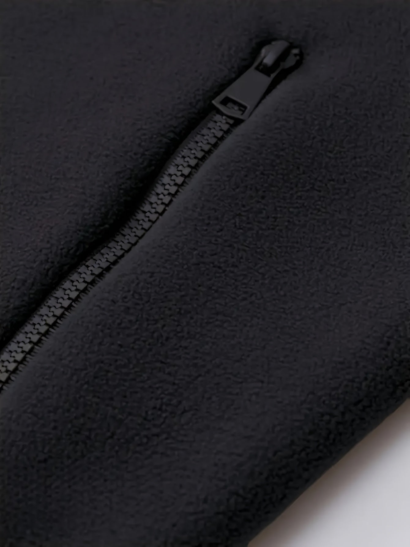 Herren Winterjacke mit Kapuze und Teddyfutter, Reißverschluss, warm
