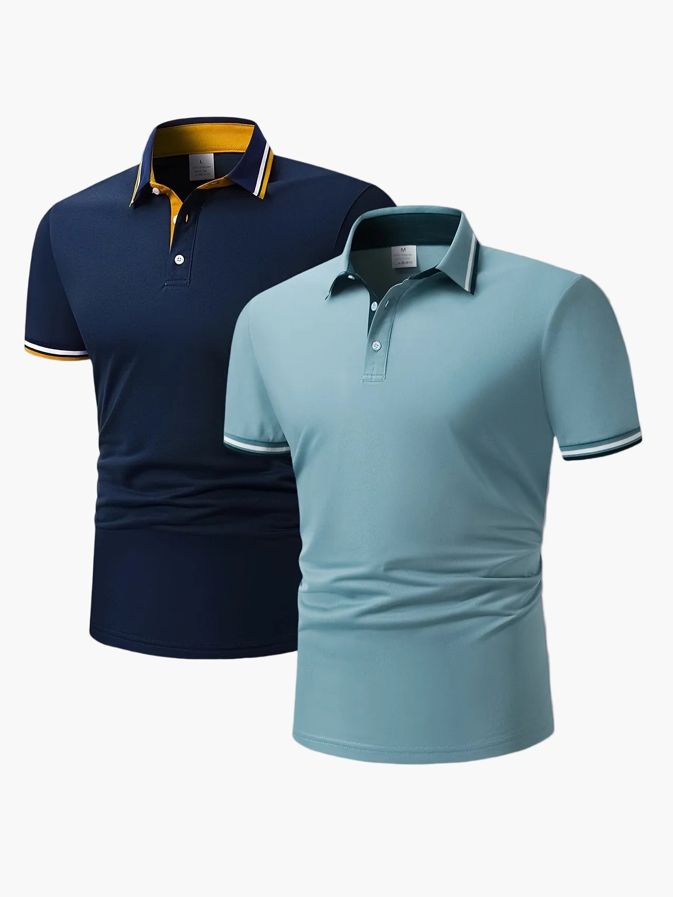 Herren Poloshirt 2er-Pack – Klassischer Casual Style für Alltag und Freizeit