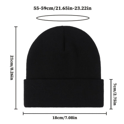 Unisex Beanie Mütze Strickmütze gerippt in verschiedenen Farben