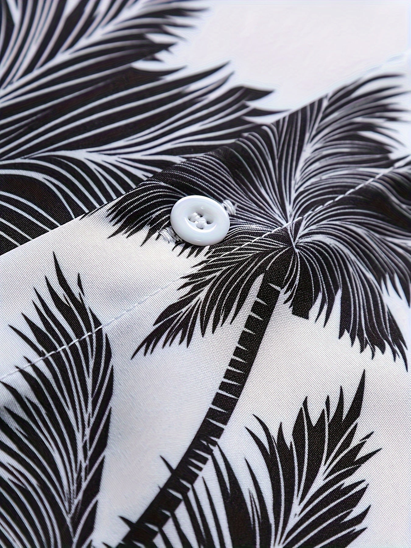 Herren Sommer Set Freizeit Hawaii Hemd mit Palmenmuster und Shorts – Perfekt für Urlaub & Strand