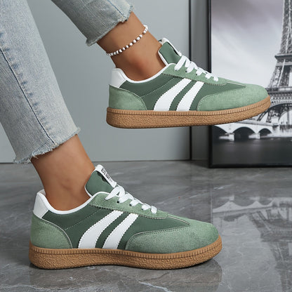 Damen Retro Sneaker Freizeit Stil – Bequeme Turnschuhe für Alltag & Streetwear