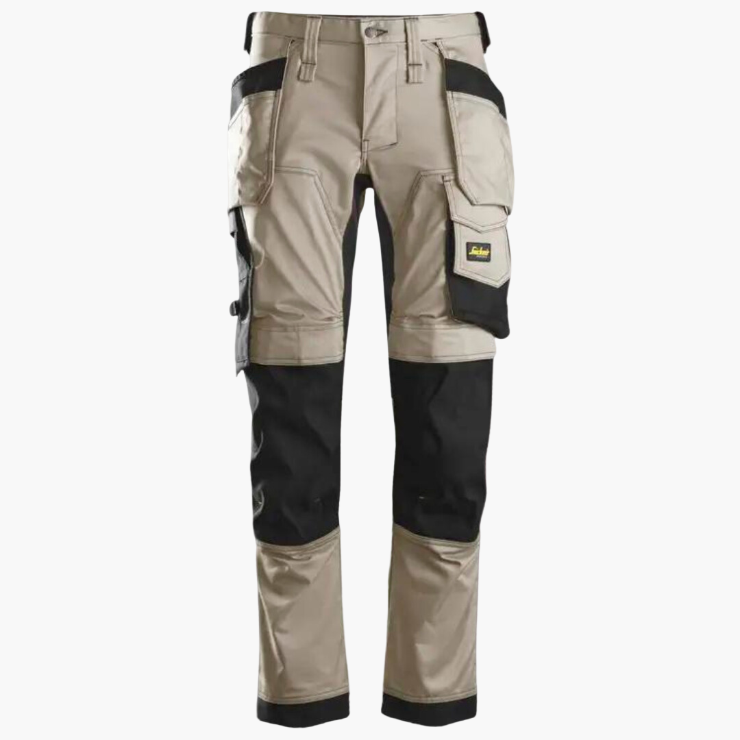 Herren Robuste Arbeitshose mit Multifunktionstaschen – Ideal für Handwerk, Bau & Outdoor