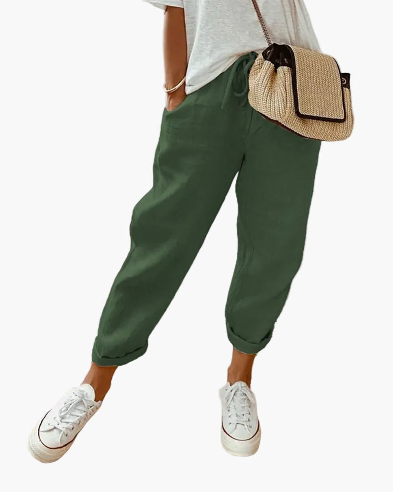 Damen Casual-Hosen mit lässigem Schnitt