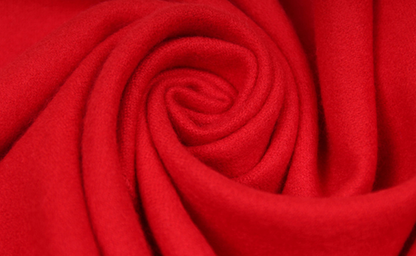 Roter Schal für Herren, weiches Material
