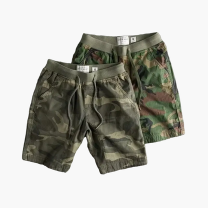Herren Camouflage Fitness-Shorts Sportlich & Bequem für Training und Freizeit