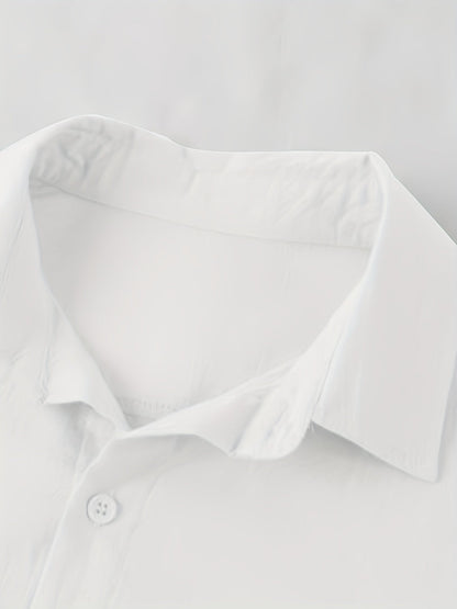 Herren Freizeithemd Leicht Sommer Strand Look – Lässiger Stil für entspannte Anlässe