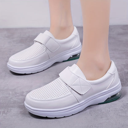 Damen Komfort-Slipper mit Luftpolster und Klettverschluss – Ideal für Beruf und Freizeit