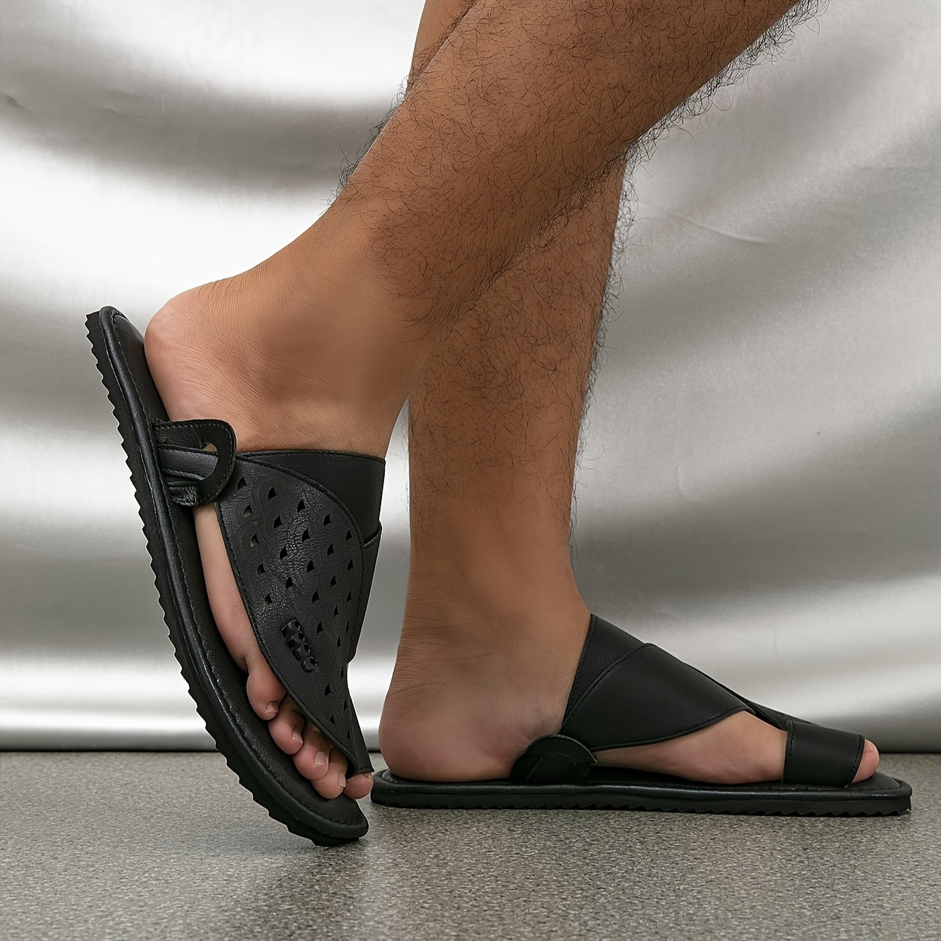 Herren Zehentrenner-Sandalen – Eleganter Stil für Alltag & Freizeit
