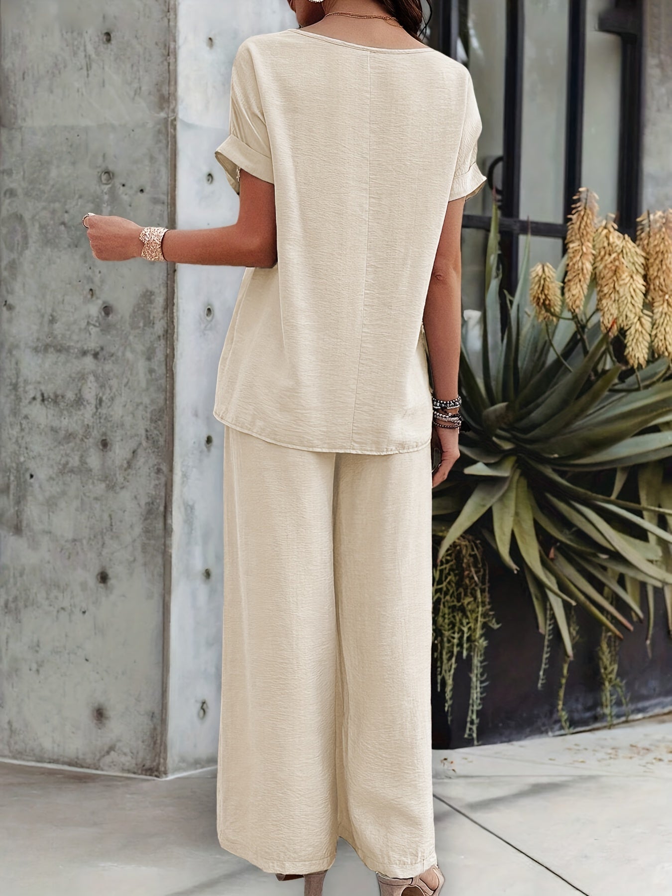 Damen Sommer Jumpsuit mit Häkel-Detail – Eleganter Einteiler für Strand und Alltag