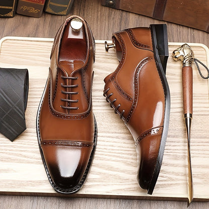Herren Business Oxford-Schuhe – Klassische Eleganz für Büro & Anlass