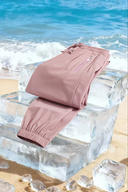 Herren Jogginghose Leicht Sommer Stil Strand Freizeit
