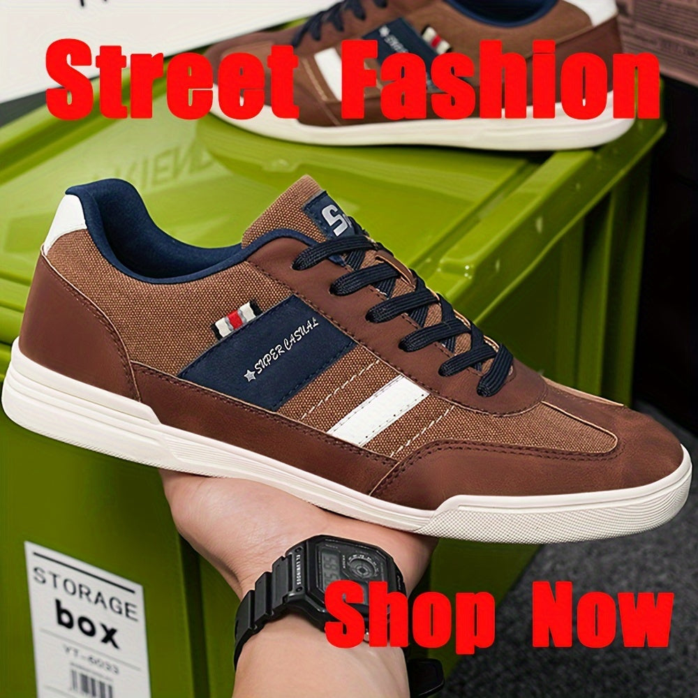 Herren Sneaker Vintage Stil Super Casual – Freizeit- und Alltagsschuhe