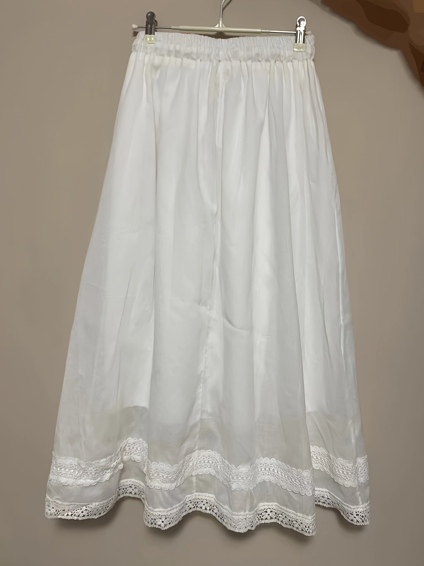 Damen Vintage Petticoat Unterrock mit Spitze – Eleganter Retro-Look für Kleider und Röcke