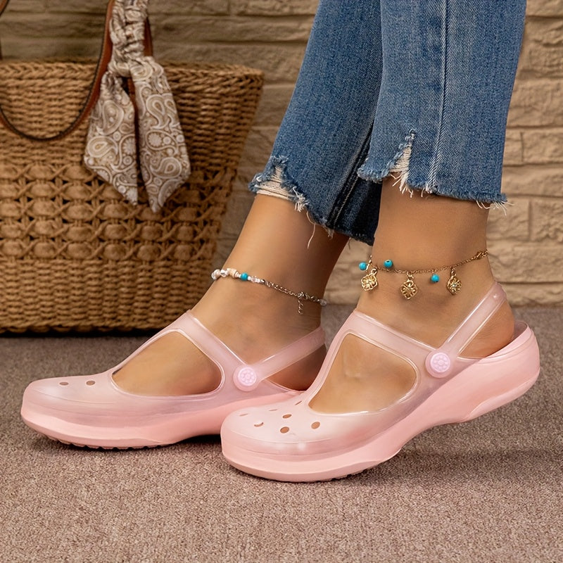 Damen Komfort Mary Jane Sandalen – Bequeme Sommerschuhe für Freizeit und Alltag