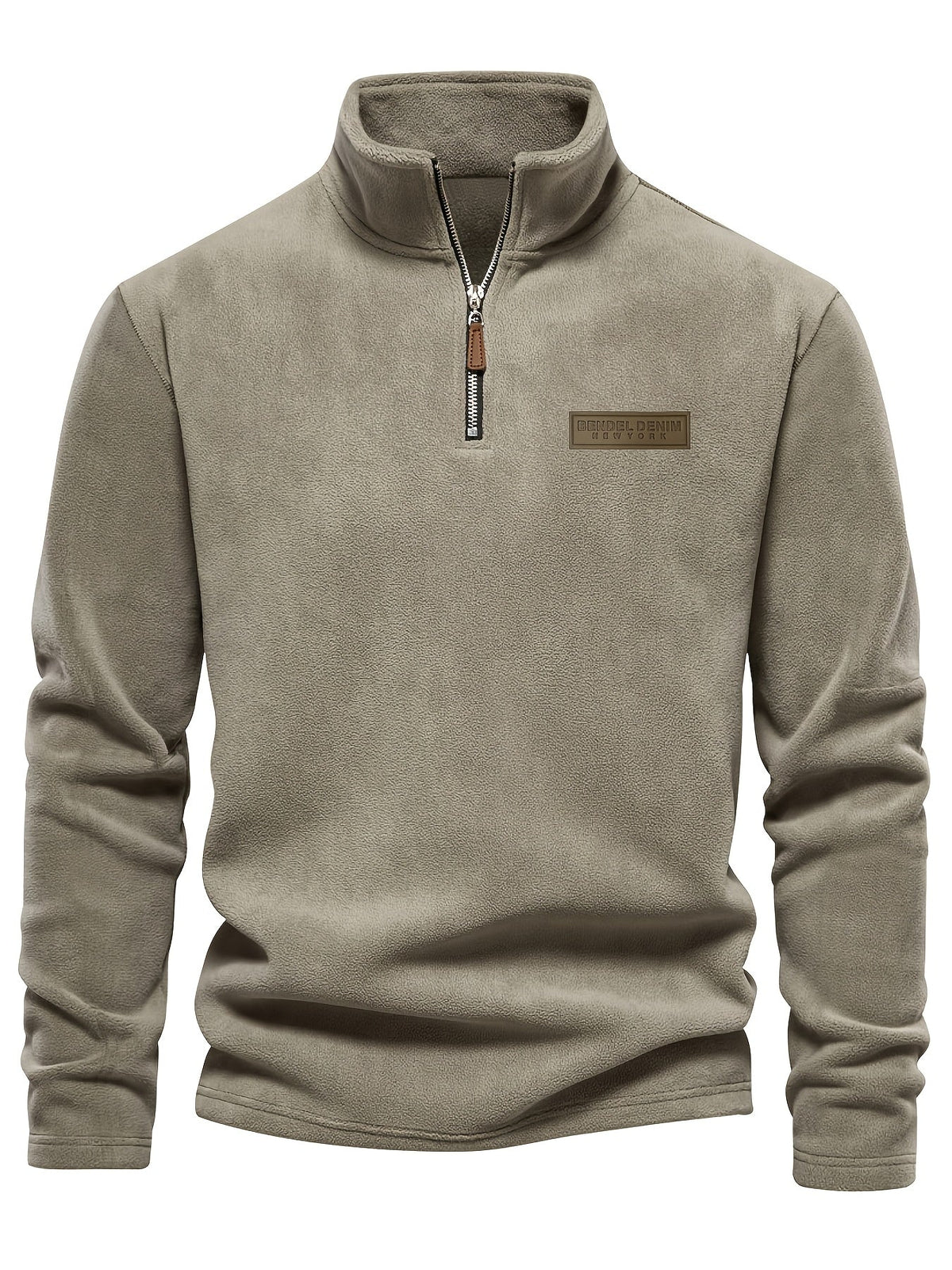 Herren Quarter-Zip Pullover – Moderner Freizeit-Look mit Stehkragen und Minimalistischem Design