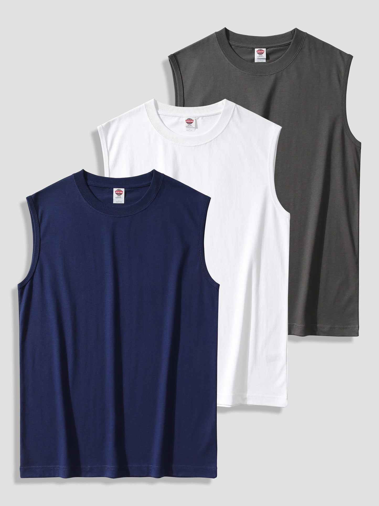 Herren Muscle Fit Tanktops 3er Pack – Sportliche ärmellose Shirts für Training & Alltag
