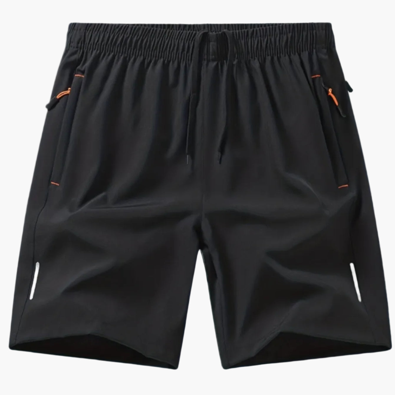 Herren Sportshorts Fitness Training Laufshorts mit Reißverschlusstaschen