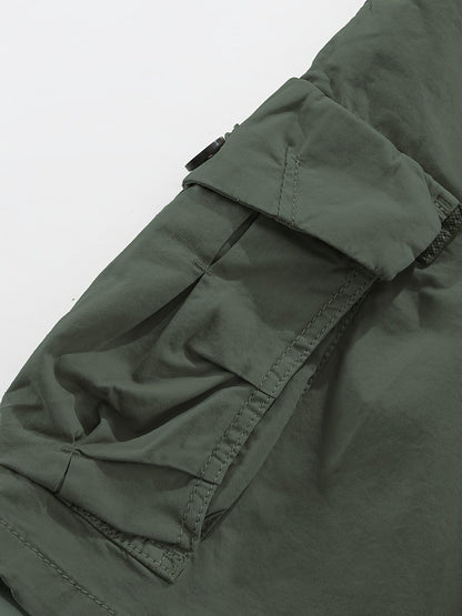 Herren Cargo Shorts mit Taschen und Kordelzug – Funktional & Lässig für Outdoor und Freizeit