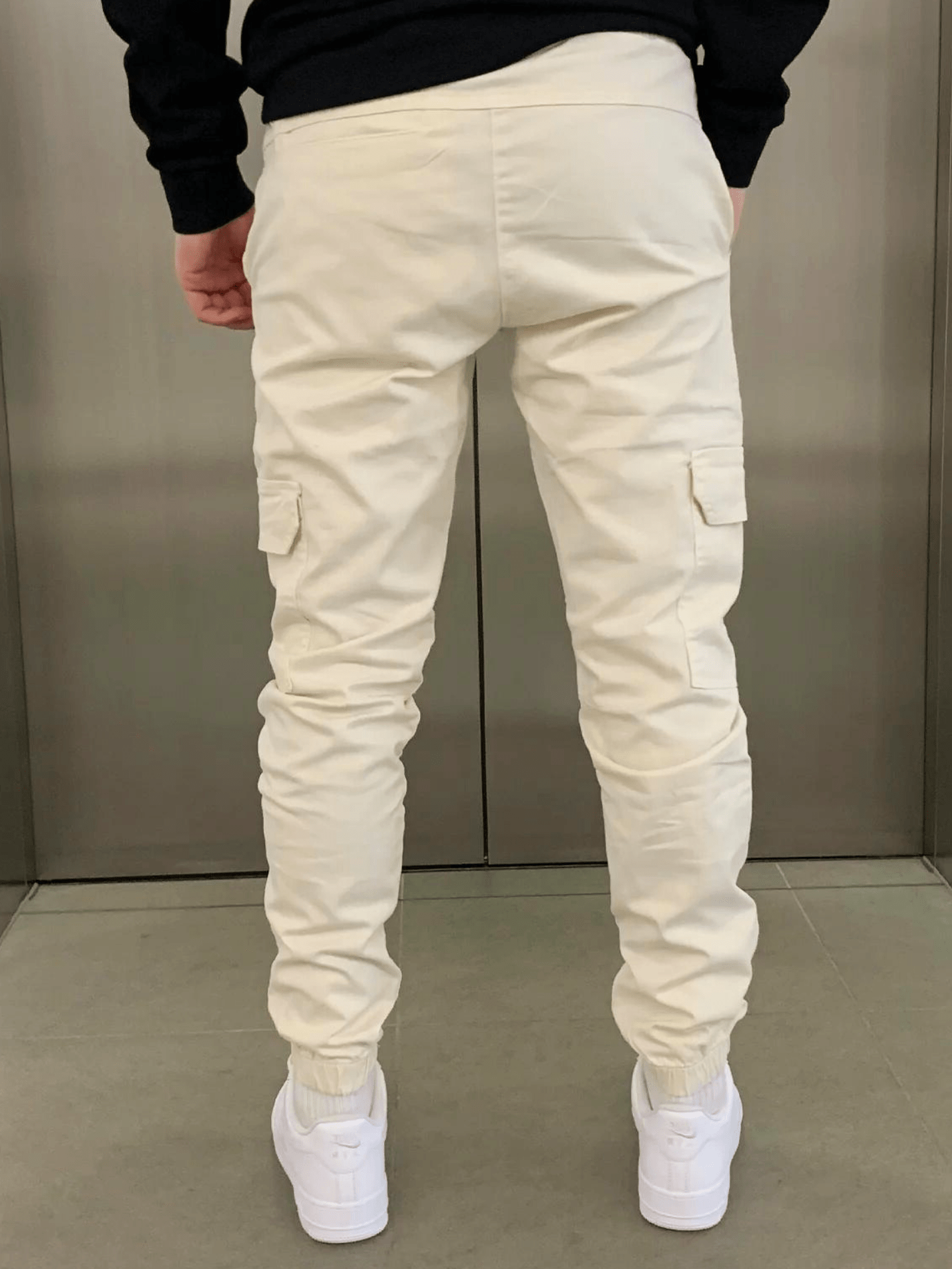 Moderne Herren Cargo-Jogger mit Tunnelzug