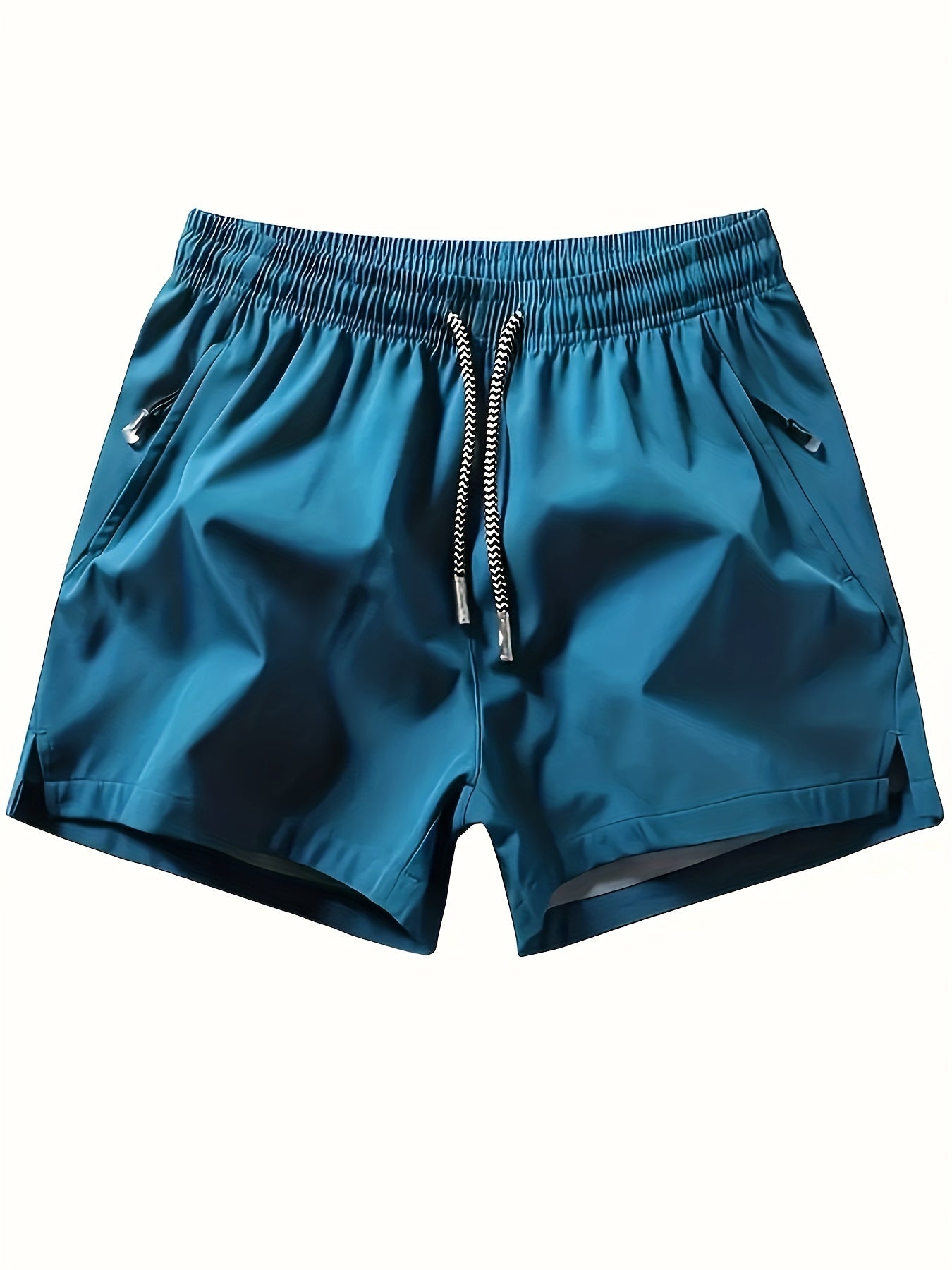 Herren Sport Shorts mit elastischem Bund und Seitentaschen – Trainings- und Freizeithose