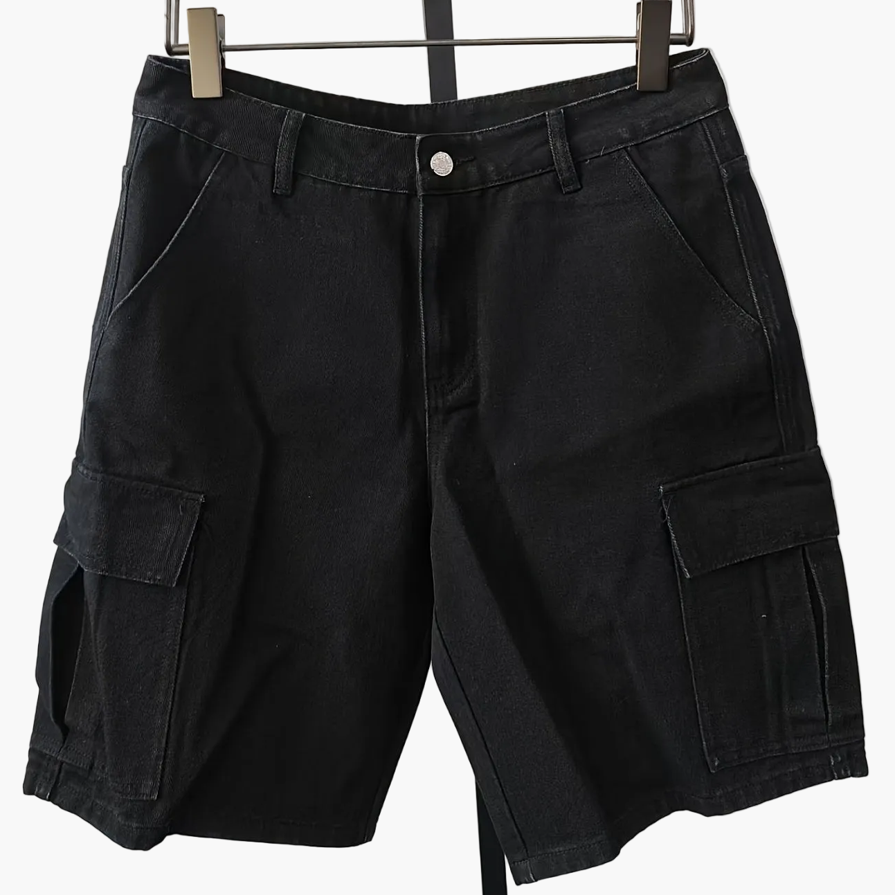 Herren Cargo Shorts im Vintage-Look – Lässige Denim-Shorts mit Taschen für Alltag und Freizeit