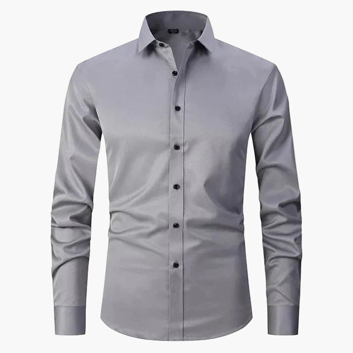 Herren Businesshemd Slim Fit – Elegantes Langarmhemd für Büro & Freizeit