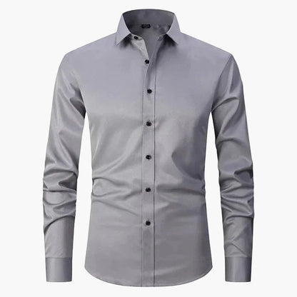 Herren Businesshemd Slim Fit – Elegantes Langarmhemd für Büro & Freizeit