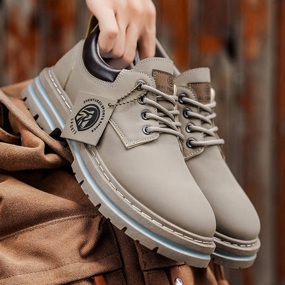 Herren Streetstyle Outdoor Schnürschuhe – Modische Freizeitschuhe für Alltag und Abenteuer