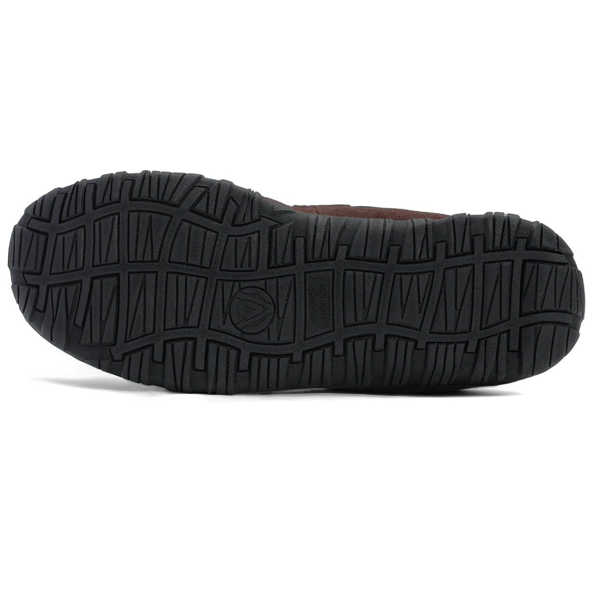 Herren Hausschuhe Mokka-Stil mit Plüschfutter in Braun, Beige, Schwarz