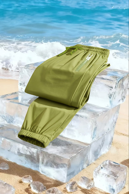 Herren Jogginghose Leicht Sommer Stil Strand Freizeit