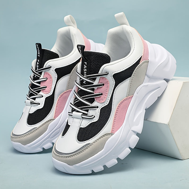 Damen Chunky Sneaker im Trendy Sport-Style für Freizeit & Alltag
