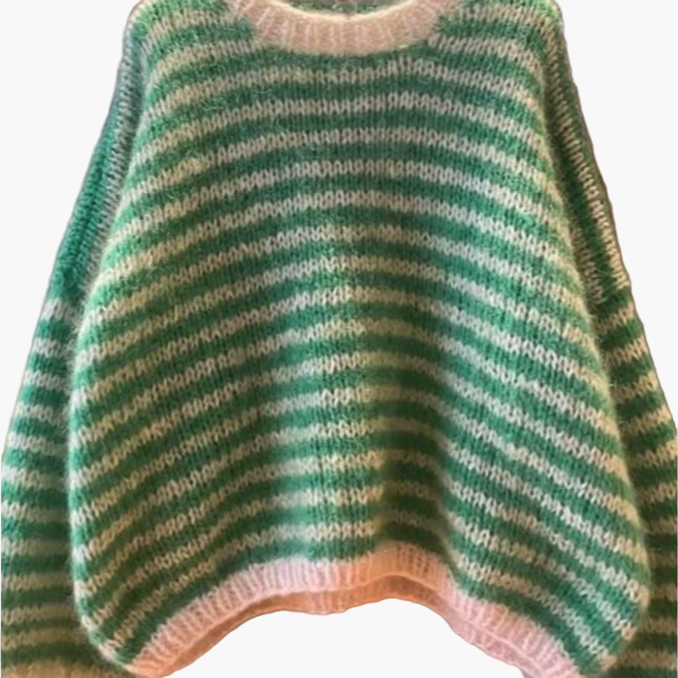 Damen Strickpullover im lässigen Streifen-Look für Herbst und Winter