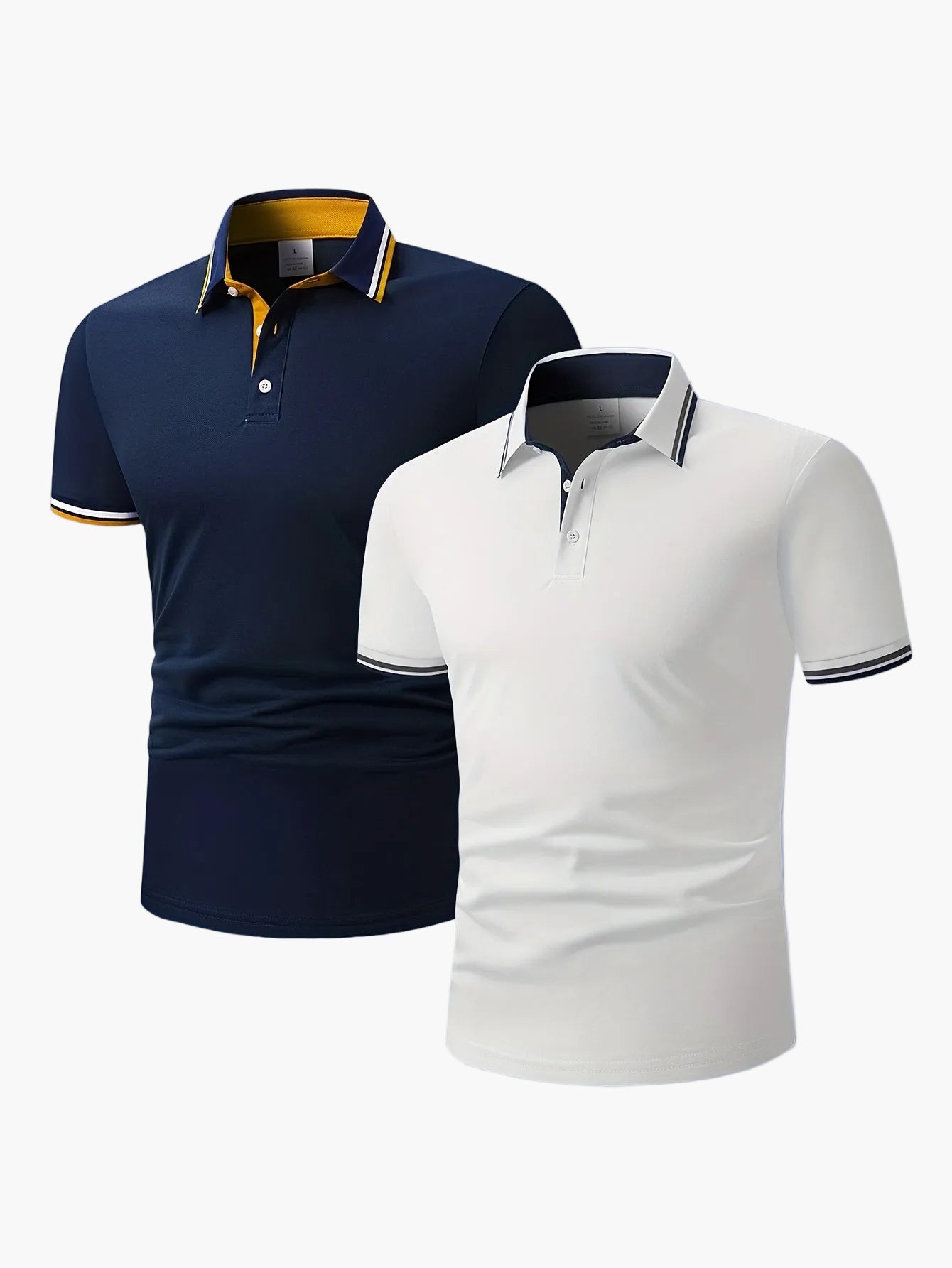Herren Poloshirt 2er-Pack – Klassischer Casual Style für Alltag und Freizeit