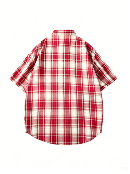 Herren Kurzarm Freizeithemd Kariert – Lässiger Style für Alltag und Freizeit