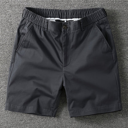 Summer Micro-elastic Casual Shorts, Four-tenths Length Shorts