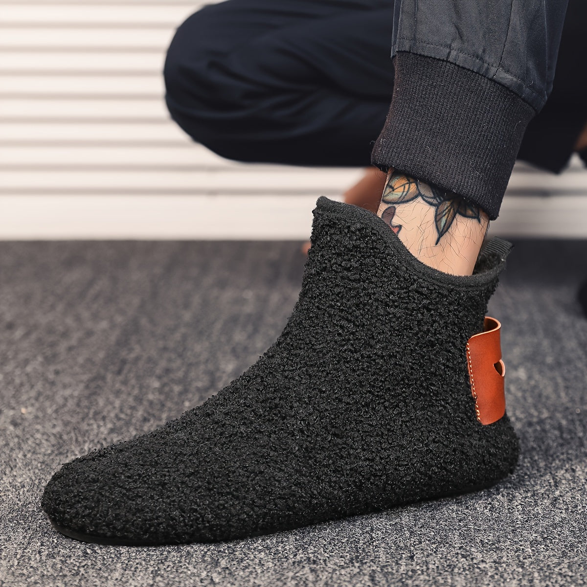Unisex Winter Stiefel, warme Hausschuhe, flauschige Stiefeletten in verschiedenen Farben