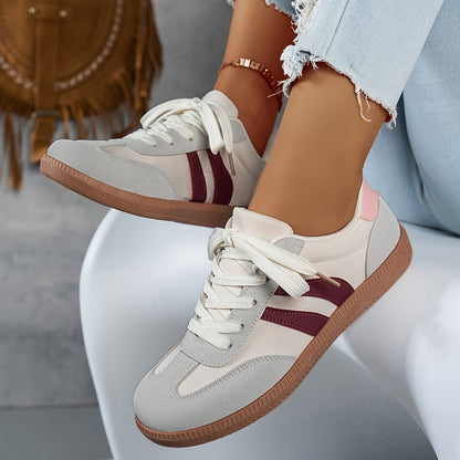 Damen Retro-Sneaker für Freizeit und Alltag – Klassische Sportschuhe im Vintage-Look