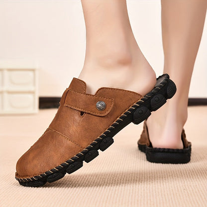 Herren Outdoor-Slipper Komfort Slip-On Freizeitschuhe