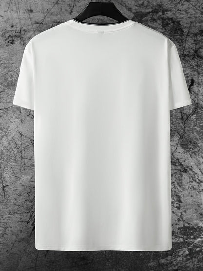 Herren T-Shirt mit „CHICAGO“-Print, lässiger Streetwear Stil
