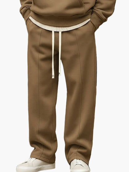Herren Freizeit Hoodie Set – Lockerer Stil für Herbst und Winter, ideal für Alltag und Sport